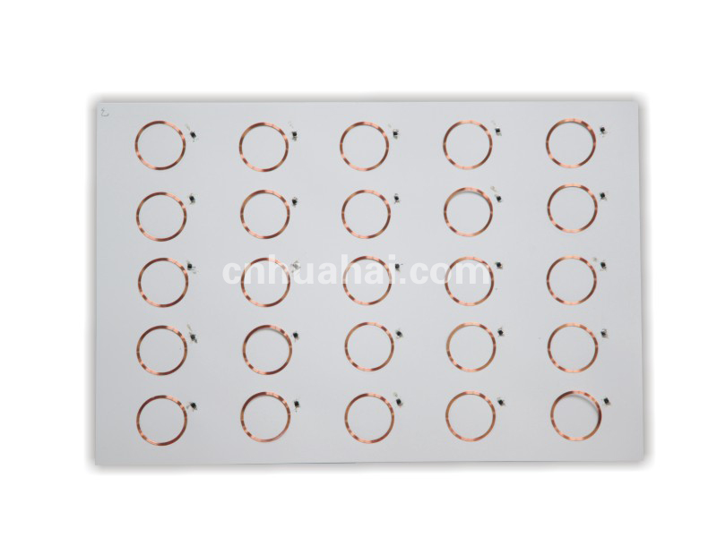 5x5 dual band card core material